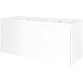 Sanibell Proline møbelpakke, 121x46 cm, hvid højglans