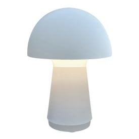 Veli Line oppladbar bordlampe, hvit