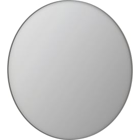 Sanibell Ink SP17 spejl med lys, dæmpbar, dugfri, børstet rustfrit stål, Ø120 cm