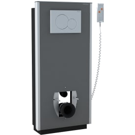 Pressalit Care Select TL1 toiletophæng, gulvafløb, elektrisk, grå