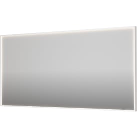 Sanibell Ink SP19 spegel med belysning, dimbar, imfri, matt vit, 160x80 cm