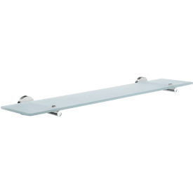Smedbo Home hylle, krom/glass