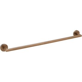 Kriss Simple håndklestang, 60 cm, børstet kobber