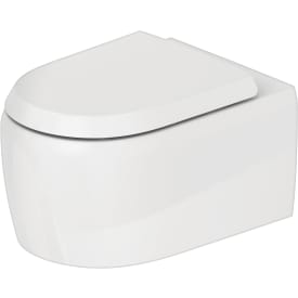 Duravit Qatego vägghängd toalett, utan spolkant, vit