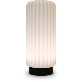 Atelier Pierre Dentelles genopladelig bordlampe, H29 cm, sort