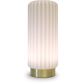 Atelier Pierre Dentelles genopladelig bordlampe, H29 cm, guld