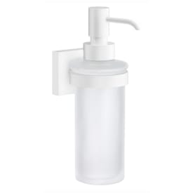 Smedbo House sæbedispenser, mat hvid