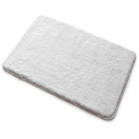 Hefe Fuzzy badrumsmatta, 40x60 cm, vit