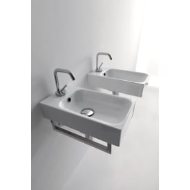 Lavabo Cento håndvask, 45x24 cm, hvid