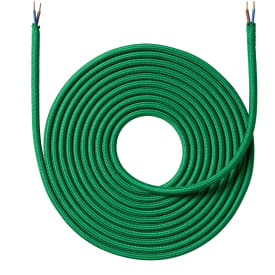 Nielsen Light stoffledning, 4 meter, smaragd grønn