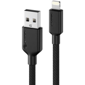 Alogic Elements PRO USB-A till Lightning-kabel 1M, svart