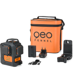 geo-FENNEL FLG 6 självnivellerande korslinjelaser, 6 laserkors