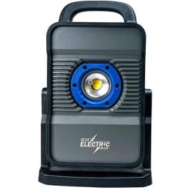 Blue Electric Plus-line arbejdslampe, 20W, sort