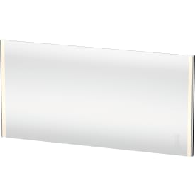 Duravit XSquare spejl med lys, dæmpbar, touch, 160x80 cm, krom