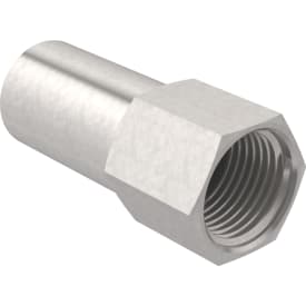 Geberit Mapress Therm overgangsmuffe, 15 mm x 1/2"