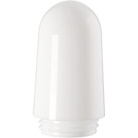 Stabilt glass Ø100 mm, H165 mm, gjenger 84,5 mm, opal