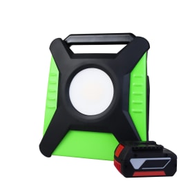 Bandit LED arbetslampa med batteribyte för 5 olika märken, 40 W