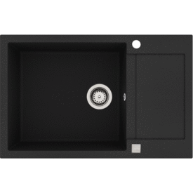 Lavabo Saturn 790 diskbänk, 78x50 cm, svart