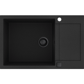 Lavabo Saturn 790 diskbänk, 78x50 cm, svart