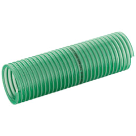 Transparent sugeslange med spiral, 2"