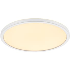 Nordlux Oja plafond, 3-trinns dimming, 2700K, hvit, Ø29 cm
