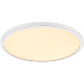 Nordlux Oja plafond, 3-trinns dimming, 2700K, hvid, Ø29 cm