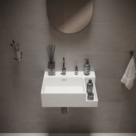 Ideavit SolidDual 1.0 håndvask, 50x36 cm, mat hvid