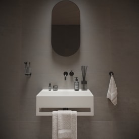 Ideavit SolidBliss-60TB håndvask, 60x40 cm, mat hvid
