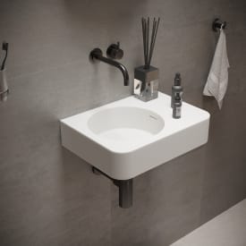 Ideavit SolidBrio-45 håndvask, 45x33 cm, mat hvid