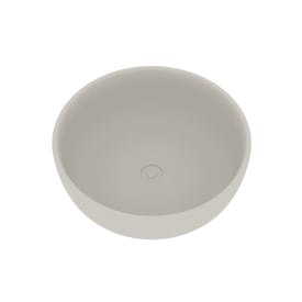Ideavit SolidRound badekar, Ø135 cm, matt hvit