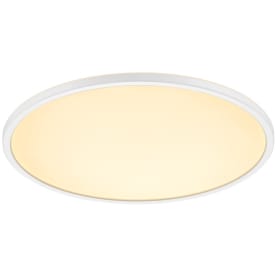 Nordlux Oja plafond, 3-trins-dæmp, 2700K, hvid, Ø42 cm