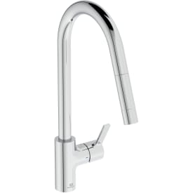 Ideal Standard Gusto kjøkkenarmatur, uttrekkbar tut, krom