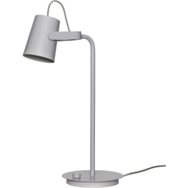 Hübsch Ardent bordslampa, ljusgrå