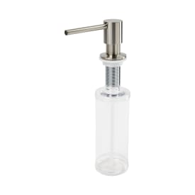 Secher F049 sæbedispenser, børstet nikkel