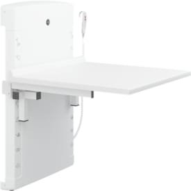 Pressalit Care stellebord, 80x166,9 cm, hvit