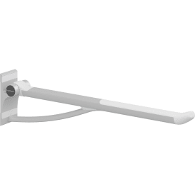 Pressalit Care Plus armstöd, 85 cm, vit