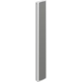 Pressalit Care Plus veggskinne, 400 mm, vertikal, høyre, grå