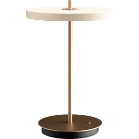 Umage Asteria Move uppladdningsbar bordslampa, pärlvit