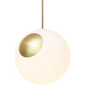 Bright Spot pendel creme kabel