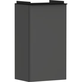 Hansgrohe Xelu Q underskab, 34x26,5 cm, højre, mat grå