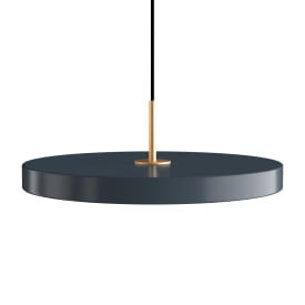 Umage Asteria pendellampe, grå, Ø43 cm
