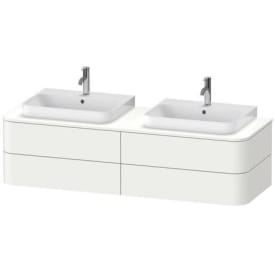 Duravit Happy D.2 servantskap, 160x55 cm, matt hvit