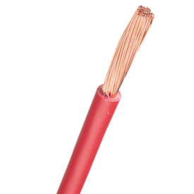 100 meter Ledning H07V2-K PVT90 1X10 Rød S100