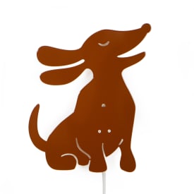 Roommate Hund vägglampa