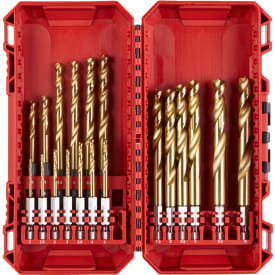 Milwaukee Shockwave HSS-G TIN metalborsæt, 19 stk