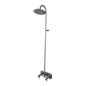 Frostline DUO vegghengt utedusj, for 150-350 mm vegg, rustfritt stål