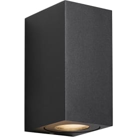 Nordlux Canto Maxi Kubi 2 utendørs vegglampe, svart