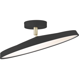 Dftp Kaito Pro taklampa, svart, Ø40 cm