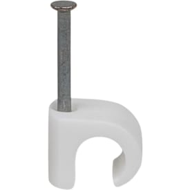 100 stk Clips 7-10/25 mm hvid (100)