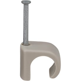 100 stk Clips 10-14/30 mm grå (100)